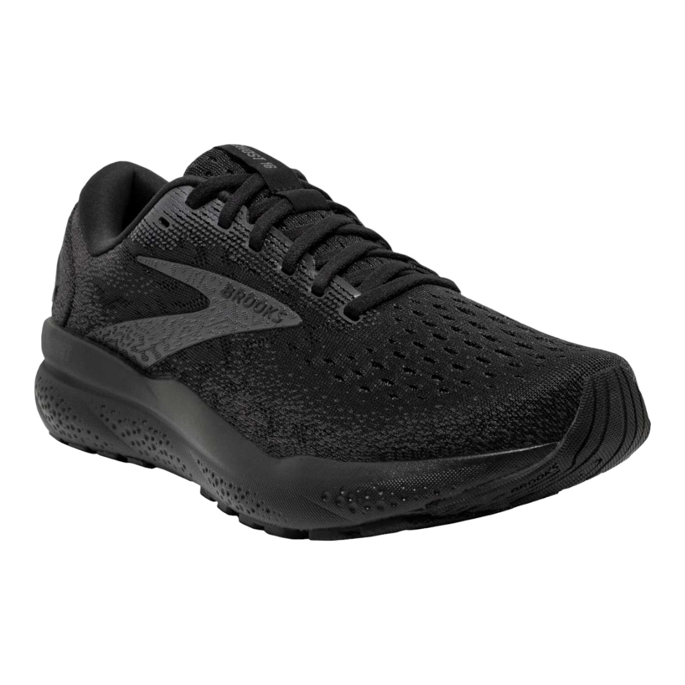 TENIS NEGRO HOMBRE NEGRO BROOKS GHOST 16 1104181D020