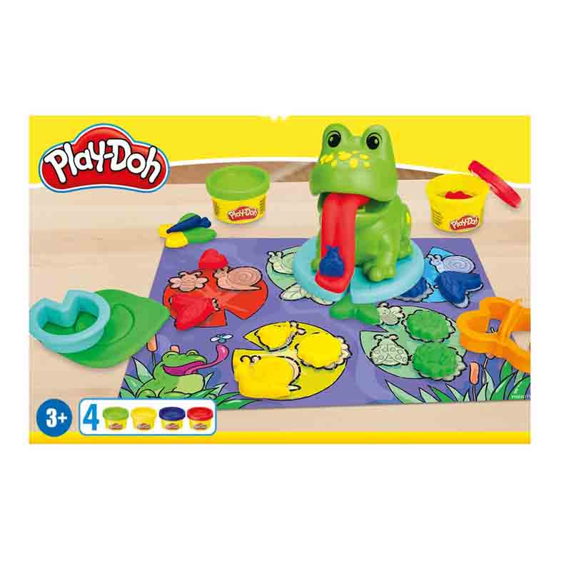 Masa Moldeable Hasbro Set Play Doh Primeras Creaciones con la Rana y ...