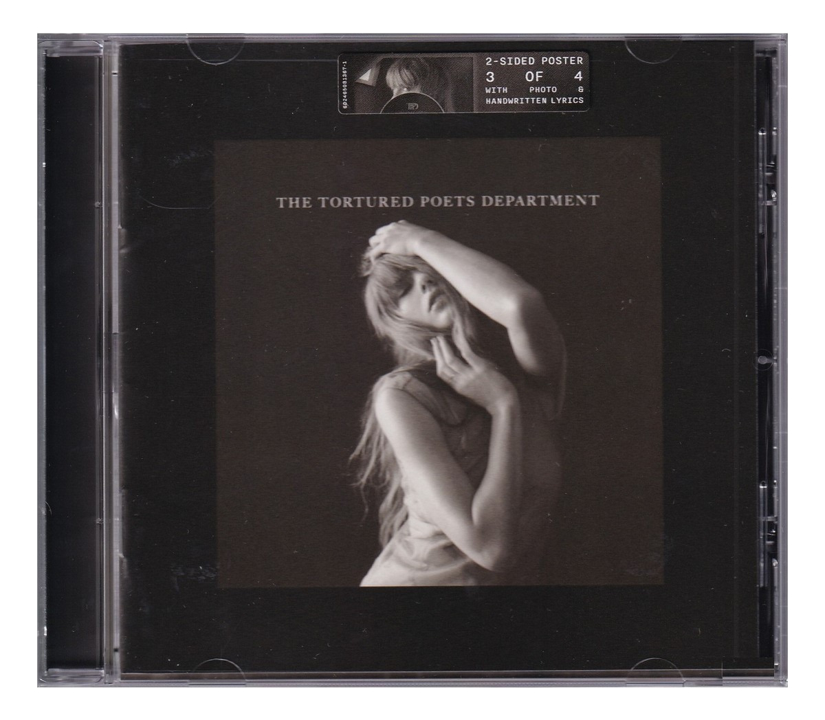 Taylor Swift Tortured Poets Department The Black Dog Disco Cd