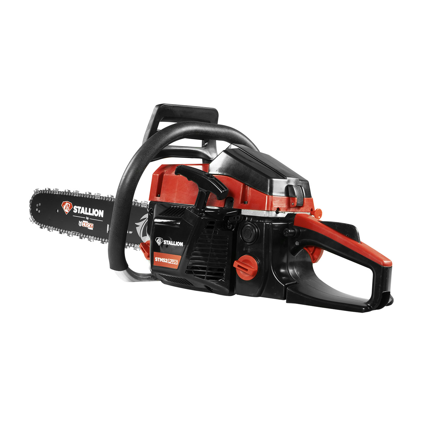 MOTOSIERRA MANUAL STALLION 52CC C/BARRA 20 PULGADAS C/ACCESORIOS - STM52PLUS