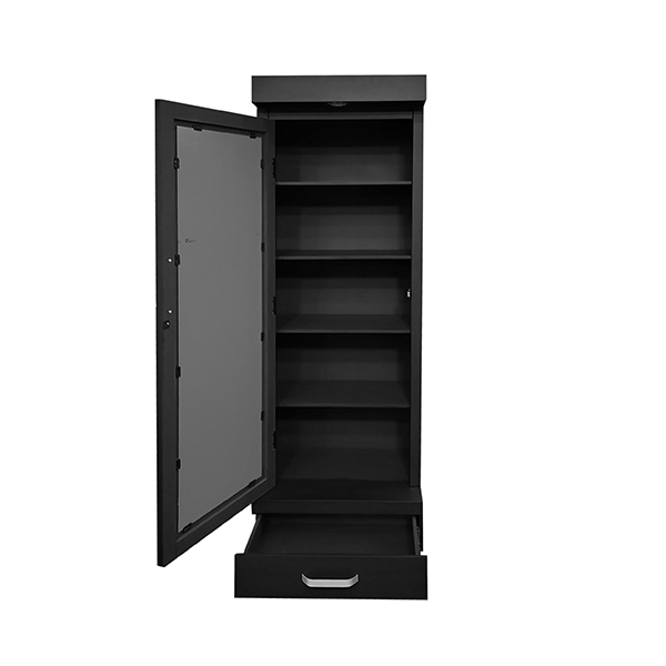Zapatera closet reinicia 21 muebles puerta abatible 1 cajón iluminación led Gabriela. 