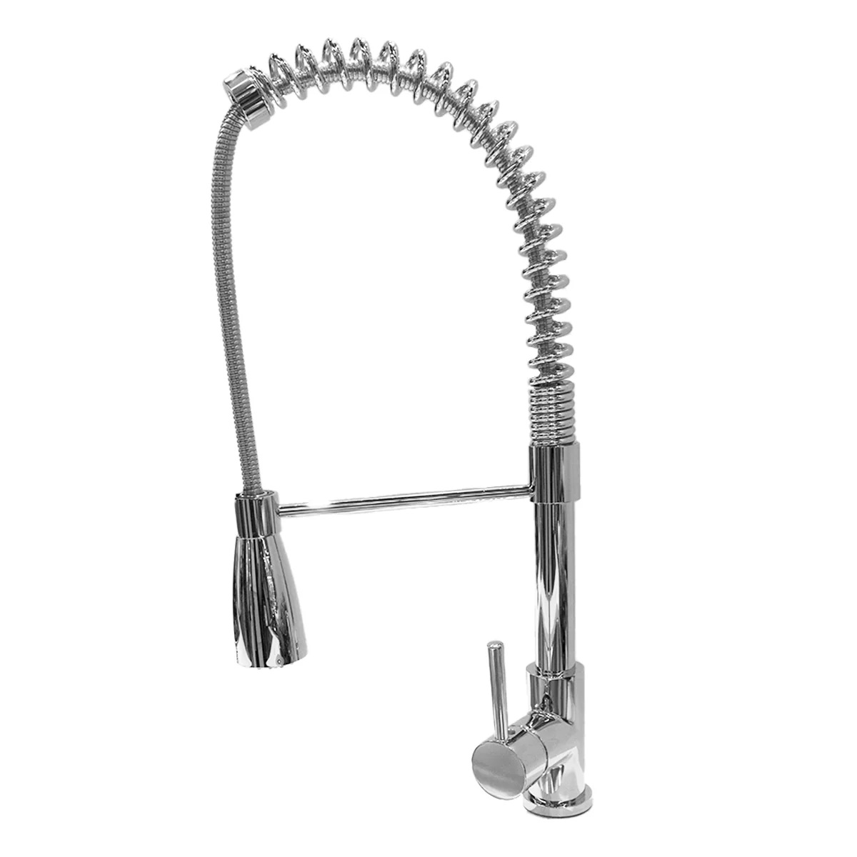 Llave Mezcladora Monomando Semi-pro EB Técnica EB-1005 Cromo 53 Cm