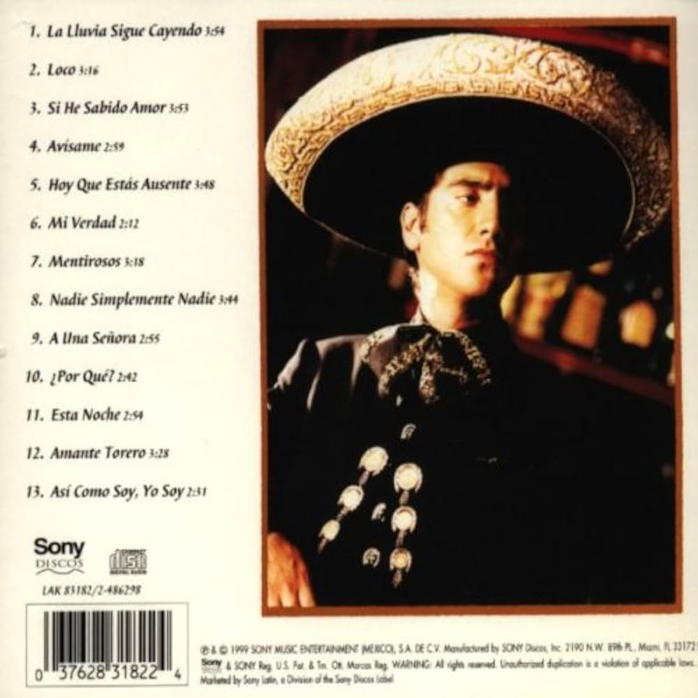 Alejandro Fernandez Mi Verdad Plata Silver Lp Vinyl