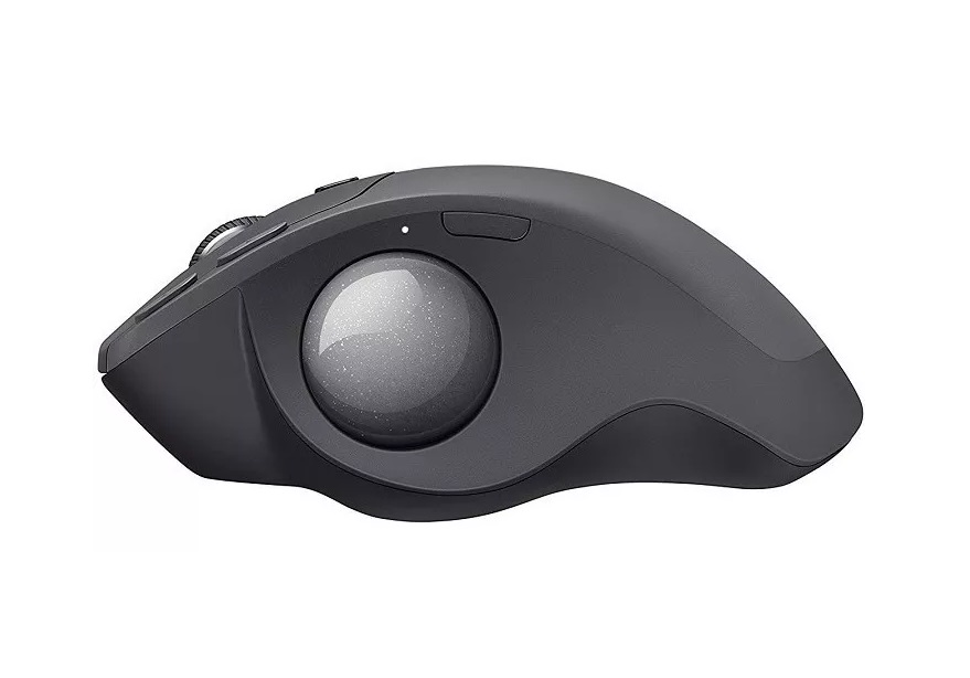 Mouse Gamer Inalámbrico Recargable Trackball Logitech MX Ergo Color Negro