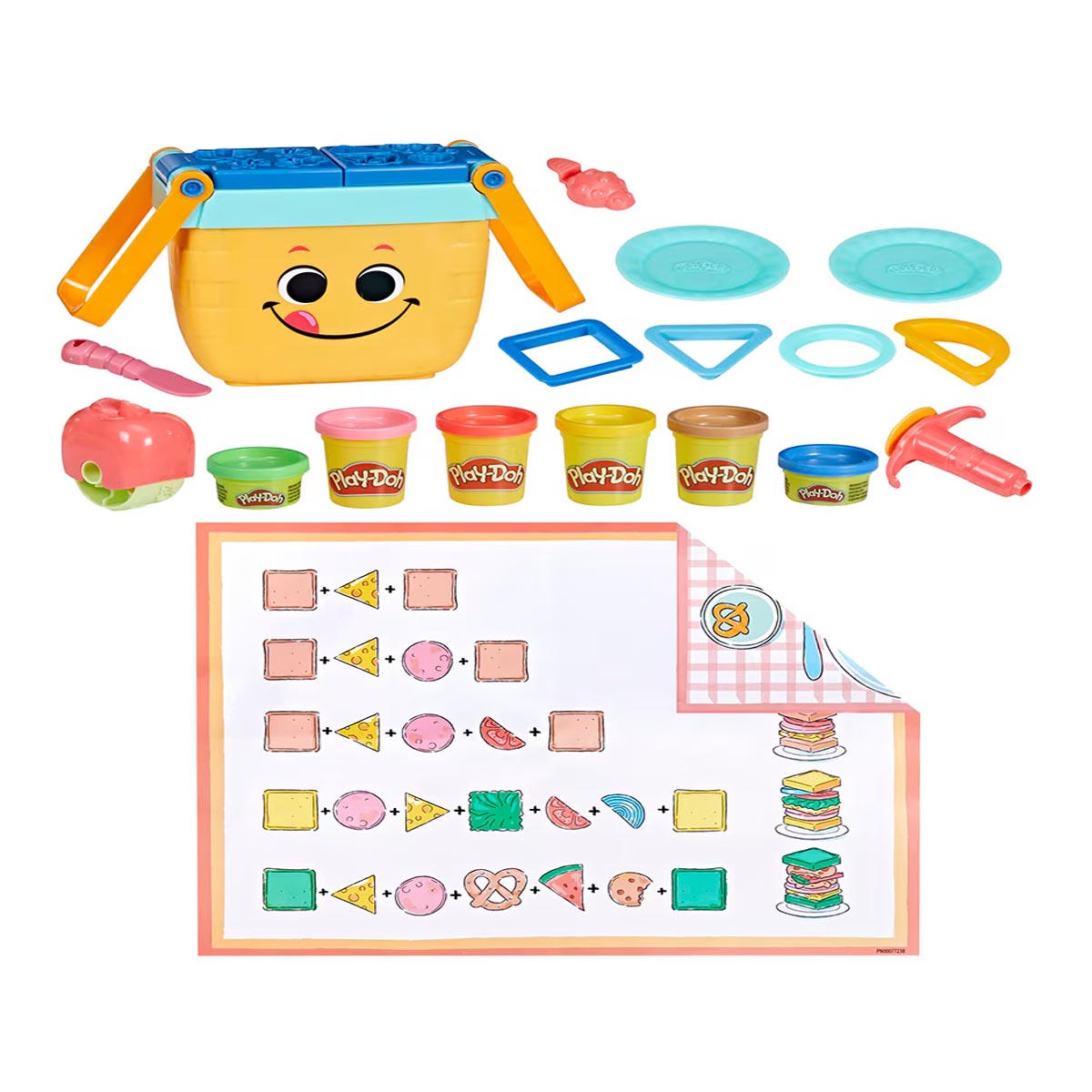 Masa Moldeable Hasbro Set Play Doh Primeras Creaciones Picnic