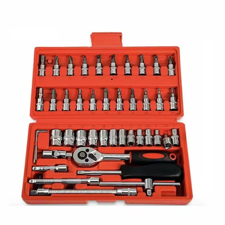 Kit de Herramientas 46 piezas desarmadores destornilladores