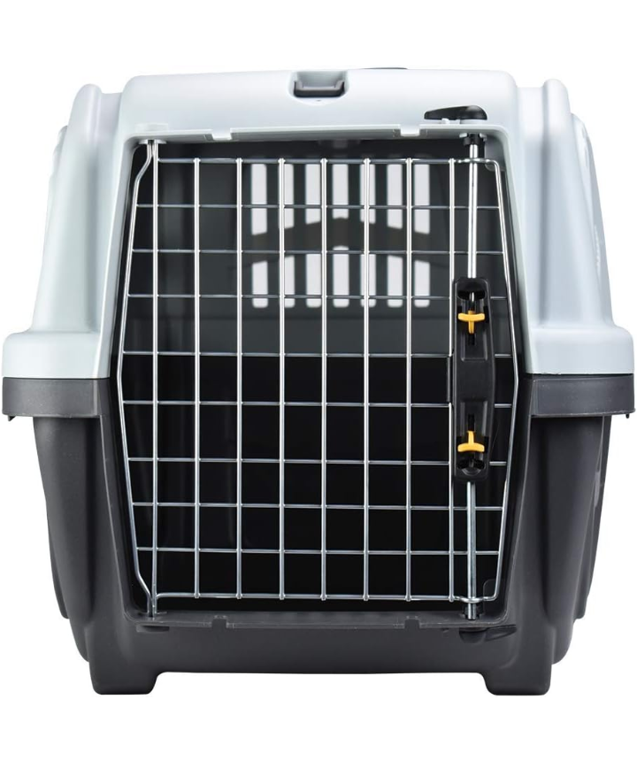 Transportadora rígida resistente para mascotas chica 