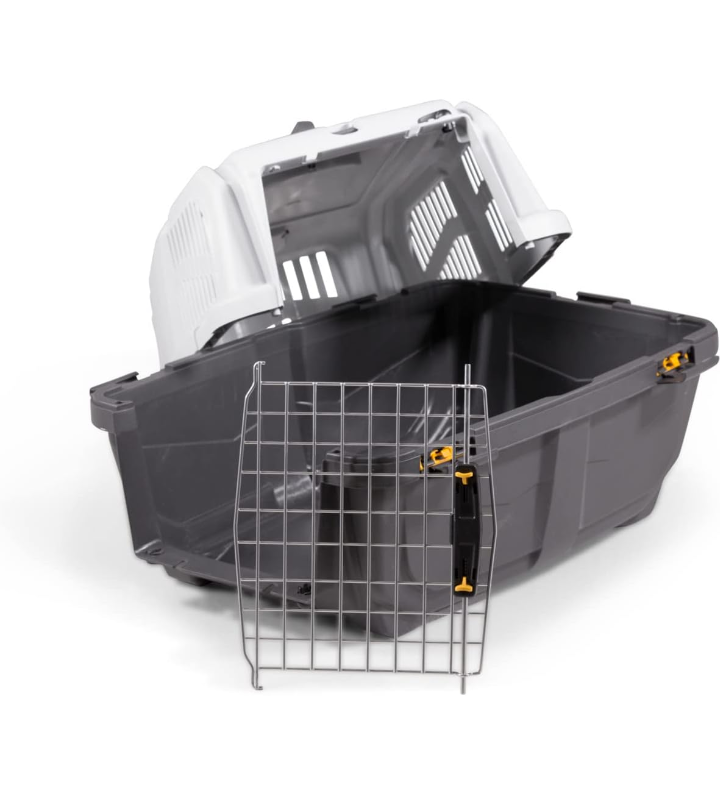 Transportadora rígida resistente para mascotas chica 