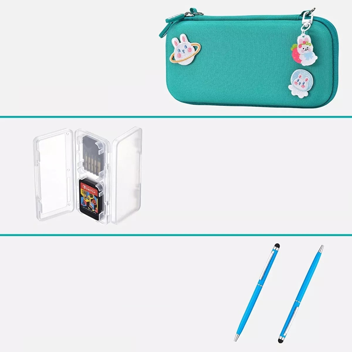 15 En 1 Kit De Accesorios Para Nintendo Switch Lite (verde)