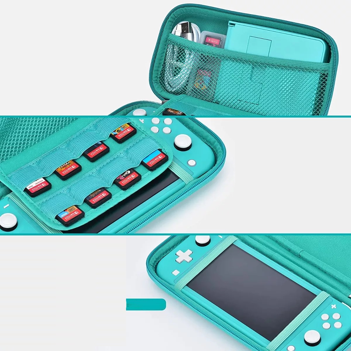 15 En 1 Kit De Accesorios Para Nintendo Switch Lite (verde)