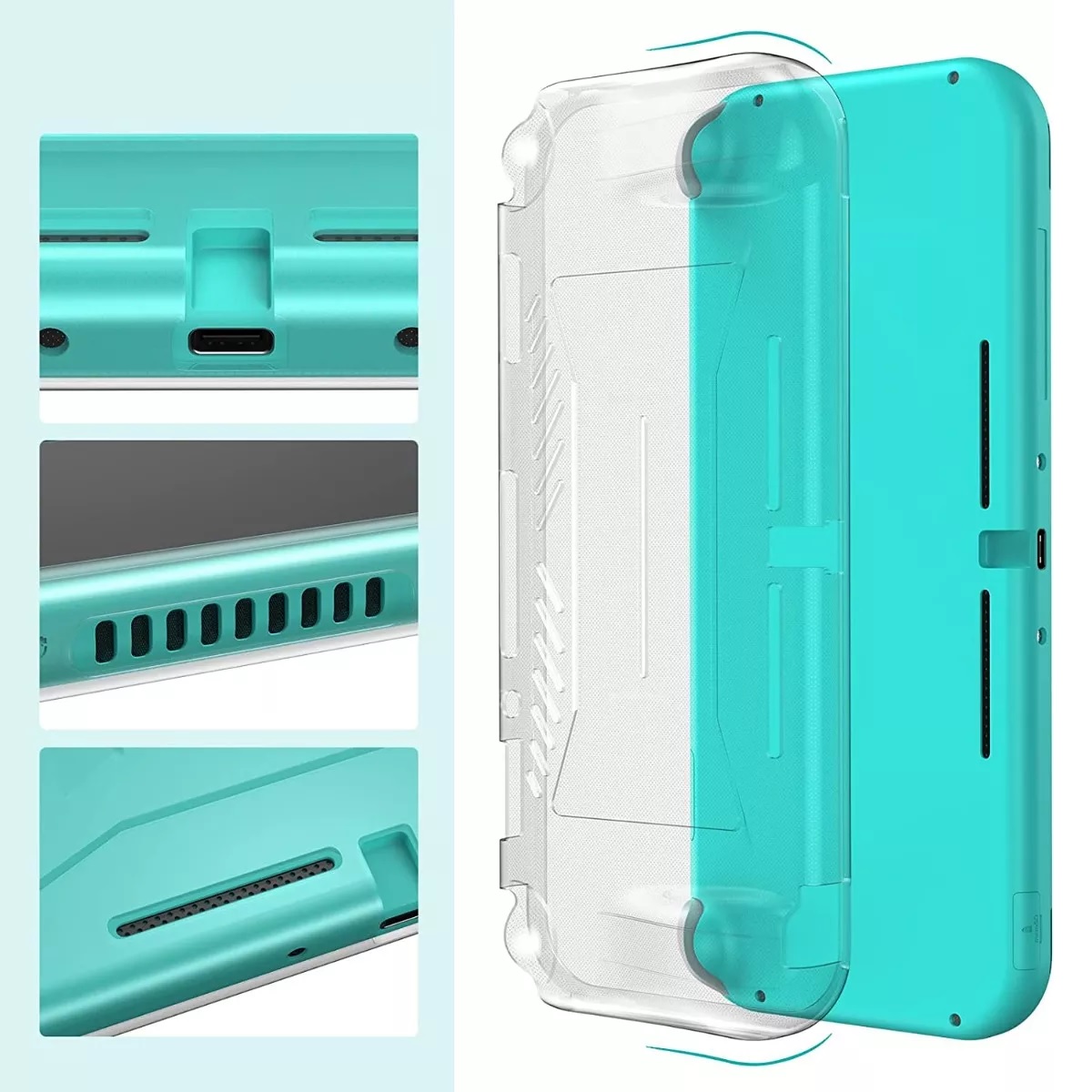 15 En 1 Kit De Accesorios Para Nintendo Switch Lite (verde)
