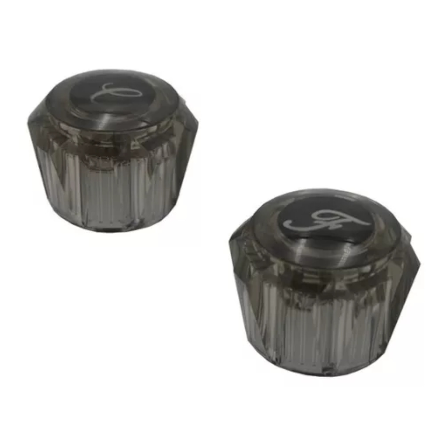 Juego De 2 Manerales Para Mezcladora Color Negro Claro