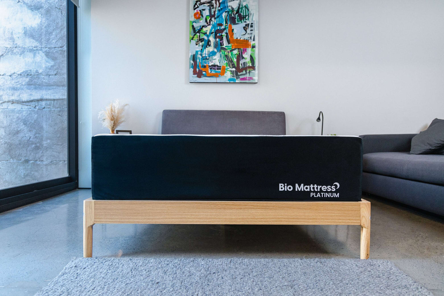 Bio Mattress Colchón Platinum 34 cm de altura. Tecnología Transition Foam y Therapeutic Memory Foam para dar soporte, mantener la columna alineada  y reducir puntos de presión. (King)