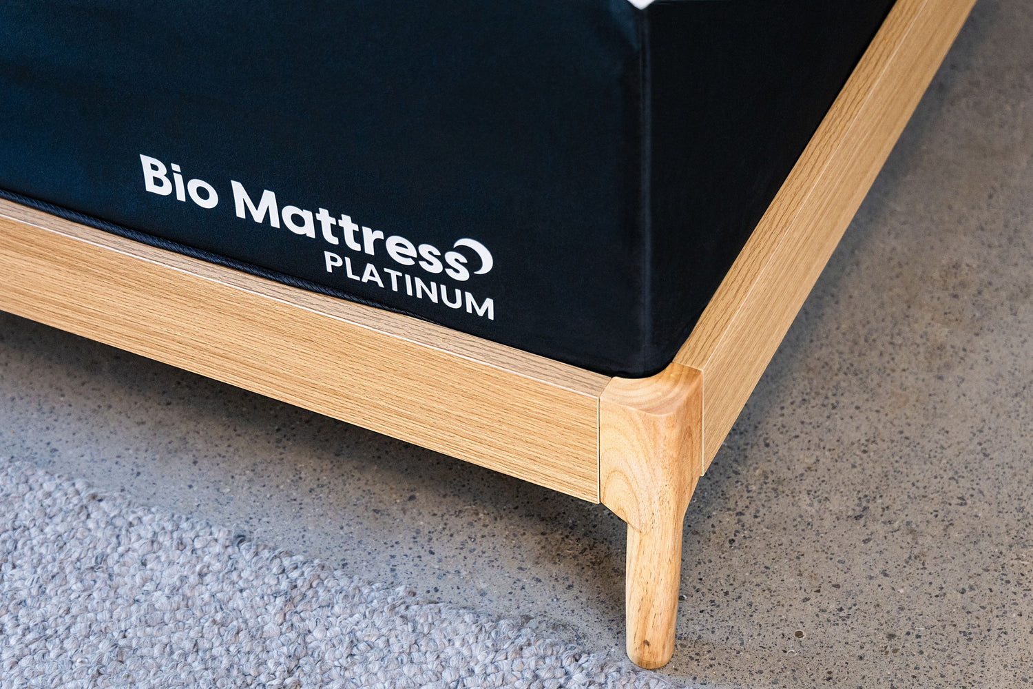 Bio Mattress Colchón Platinum 34 cm de altura. Tecnología Transition Foam y Therapeutic Memory Foam para dar soporte, mantener la columna alineada  y reducir puntos de presión. (King)