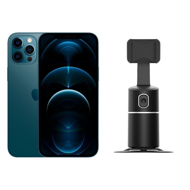 iPhone 12 Pro 128GB Azul Reacondicionado Grado A + Estabilizador
