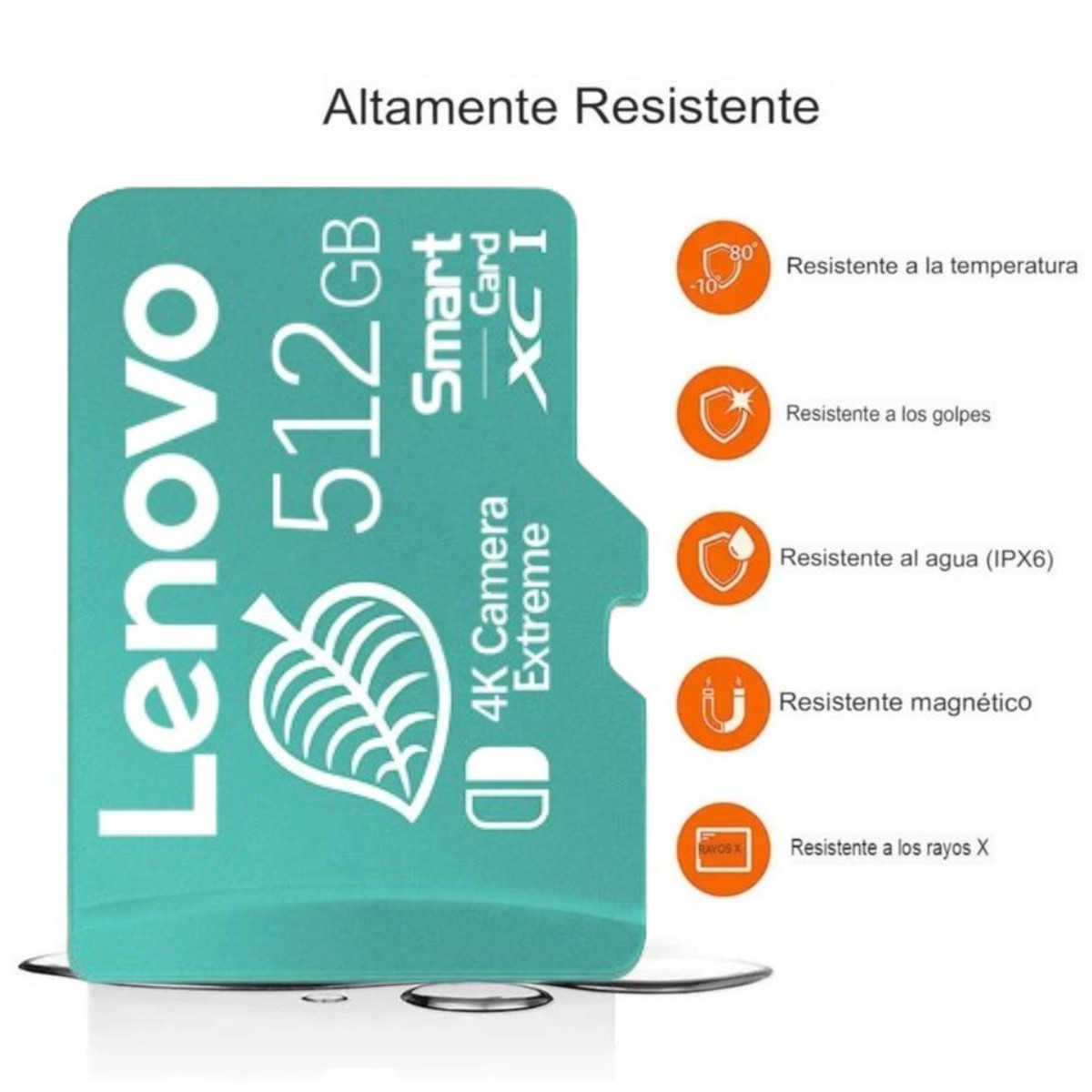 Lenovo tarjeta memoria  Micro TF SD alta velocidad 512GB usb pc lap gamer