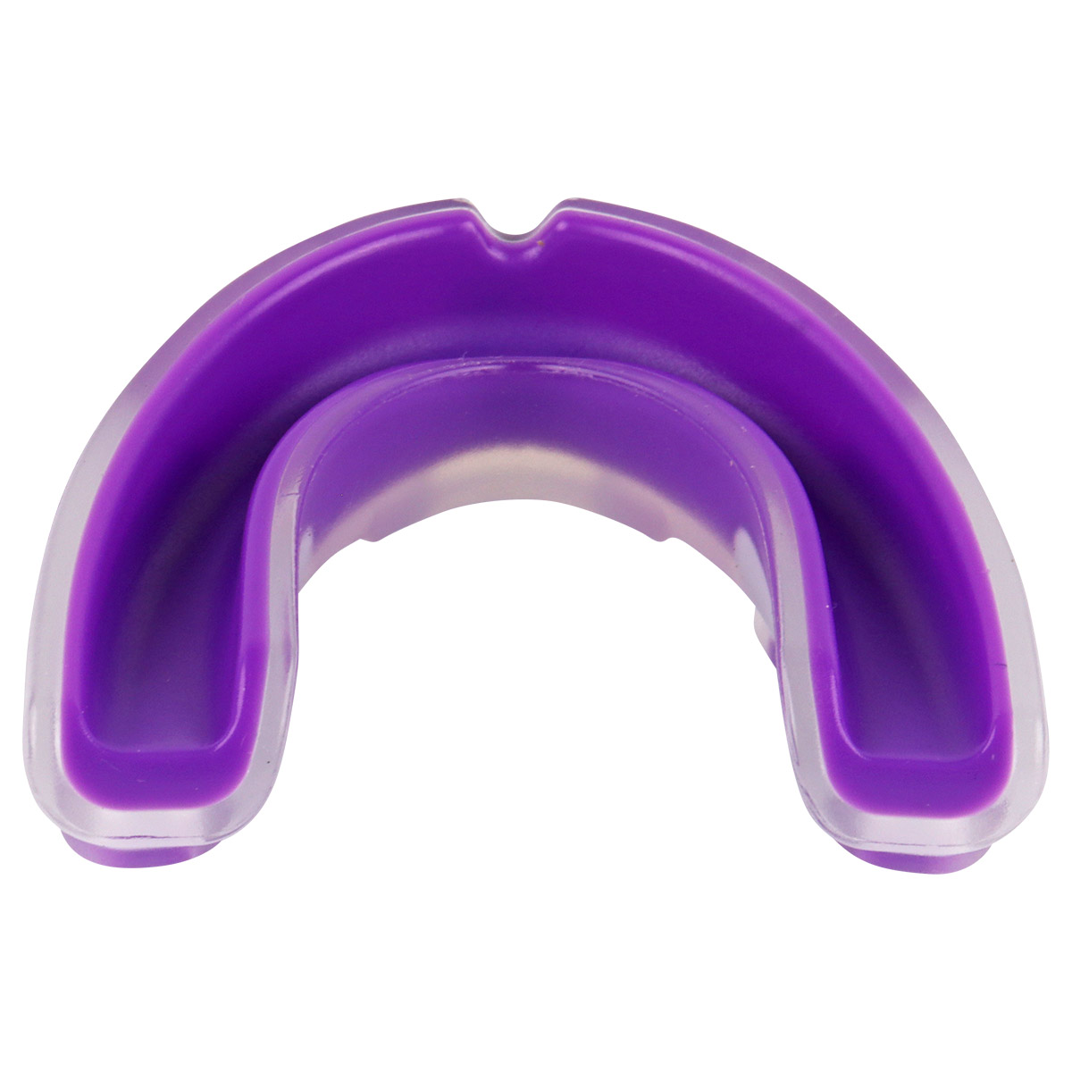 Protector bucal Fire Sports bicolor moldeable para box y artes marciales Morado