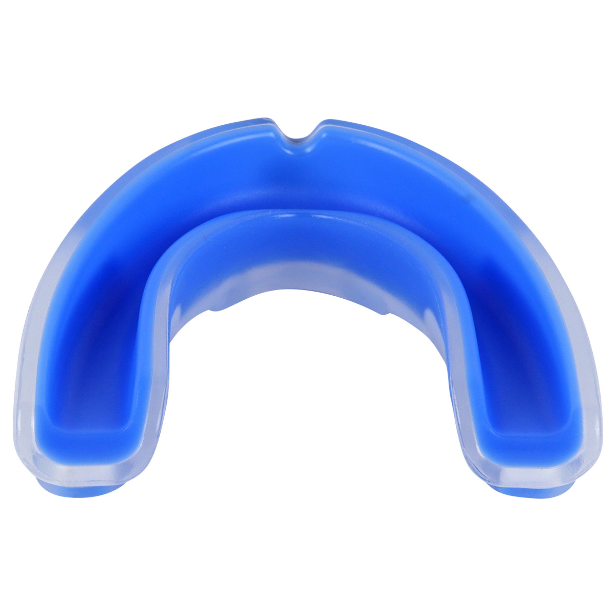 Protector bucal Fire Sports bicolor moldeable para box y artes marciales Azul