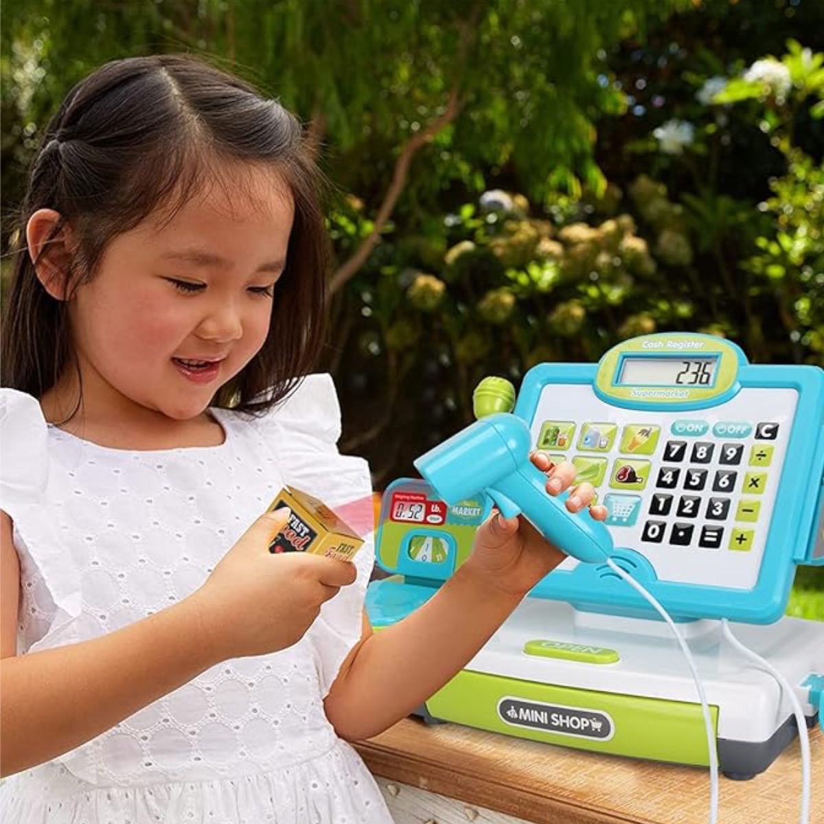 Caja Registradora Calculadora Digital Luz Y Sonido Lcd 21pz