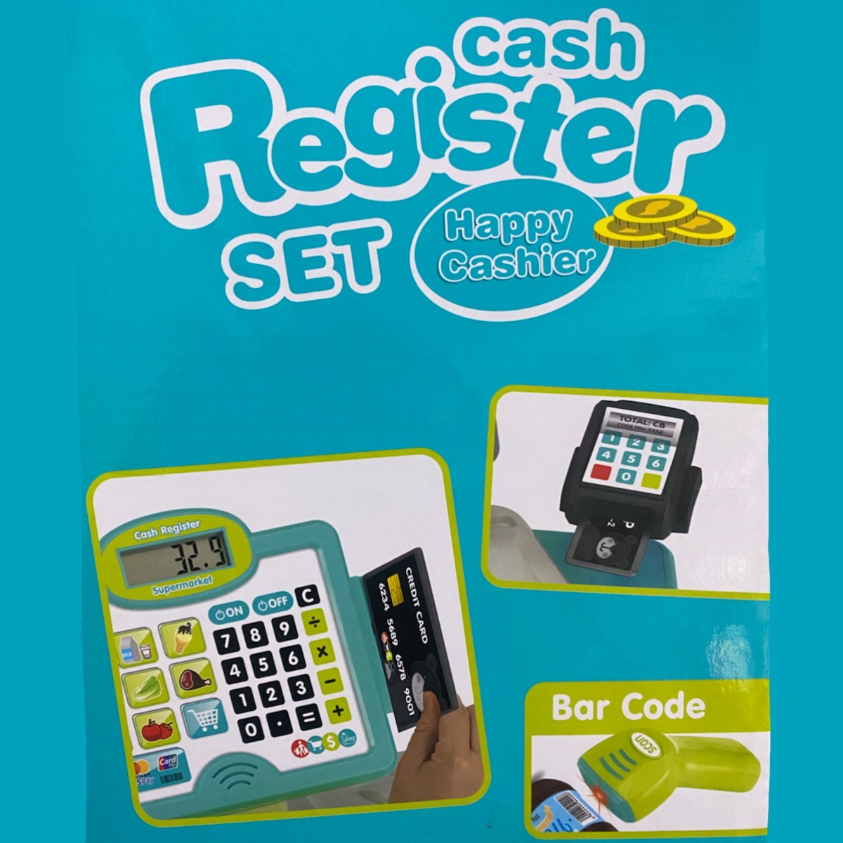 Caja Registradora Calculadora Digital Luz Y Sonido Lcd 21pz