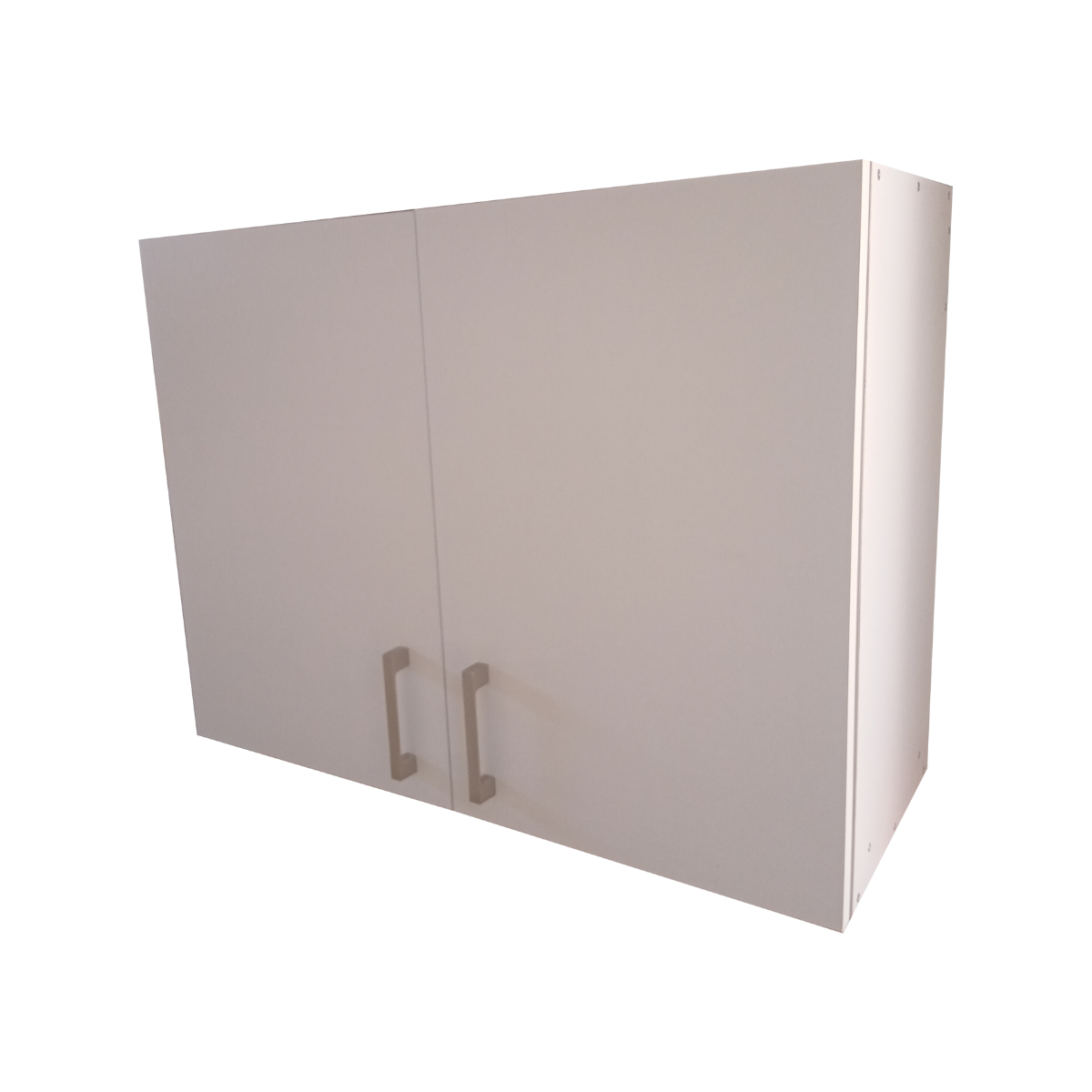 ALACENA DE COCINA BLANCA 2 PUERTAS DOBLE BASE  60CM  SE ENVIA ARMADA  JV.