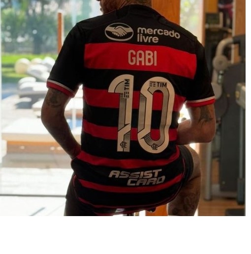 Nuevo! Jersey Club de Regatas Flamengo Brasil 2024/2025 Titular Local Gabi 10 Gabigol Talla XL