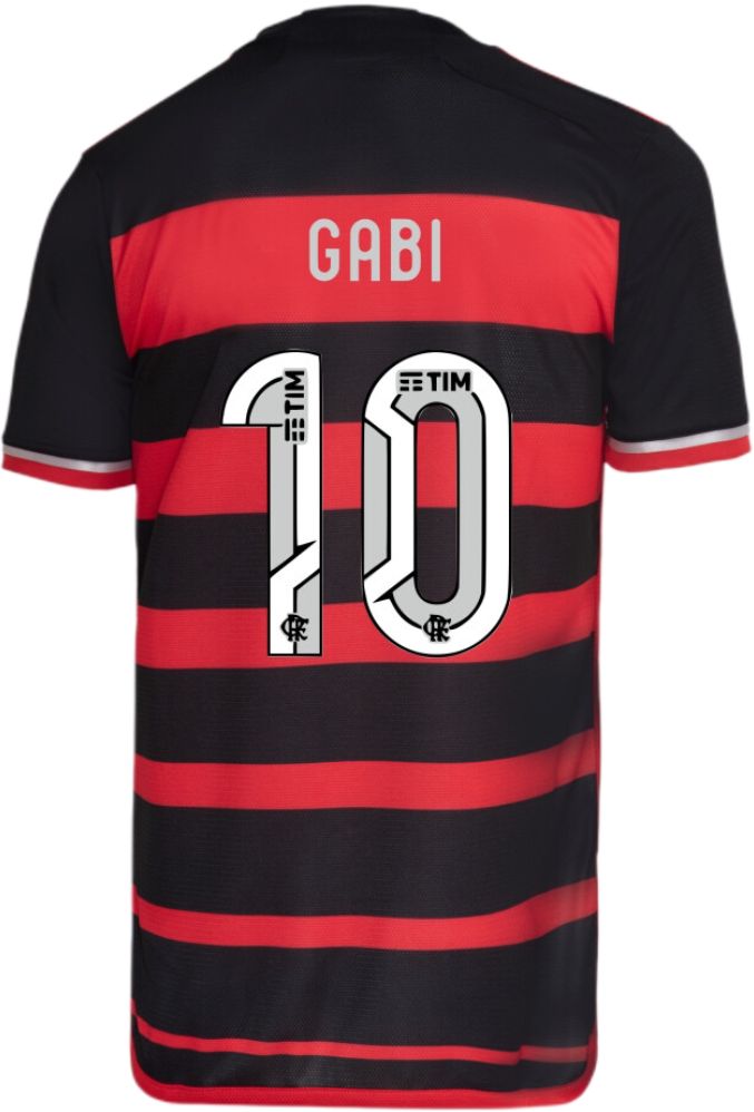 Nuevo! Jersey Club de Regatas Flamengo Brasil 2024/2025 Titular Local Gabi 10 Gabigol Talla XL