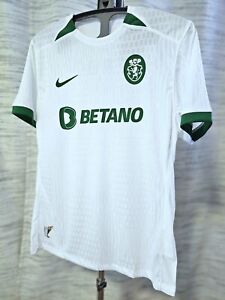 Nuevo! Jersey Sporting de Lisboa Portugal 2024/2025 Visita Blanca Talla S