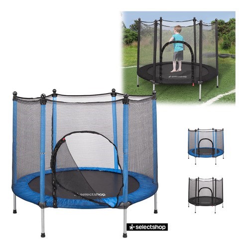 Selectshop Signature DF1C Trampolín Red De Seguridad Color Azul 55"