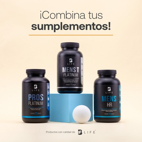 Precursor D Testosterona Mens Testo Platinum 240 Caps B Life