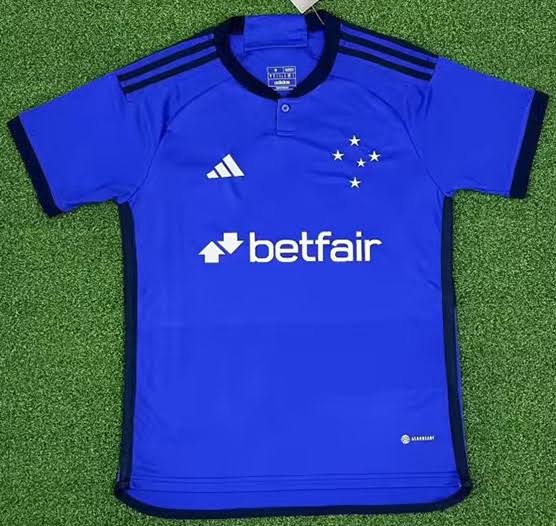 Increible! Jersey Cruzeiro de Brasil 2023/2024 Local Azul Talla XL