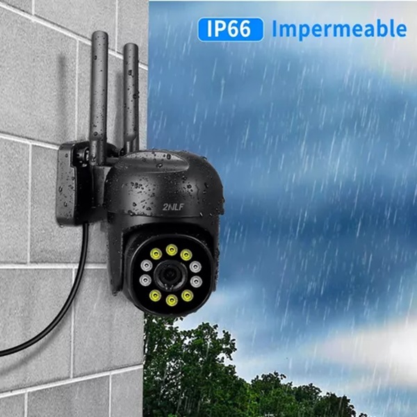 2nlf® Cámara De Seguridad Wifi Exterior Vigilancia 1080p