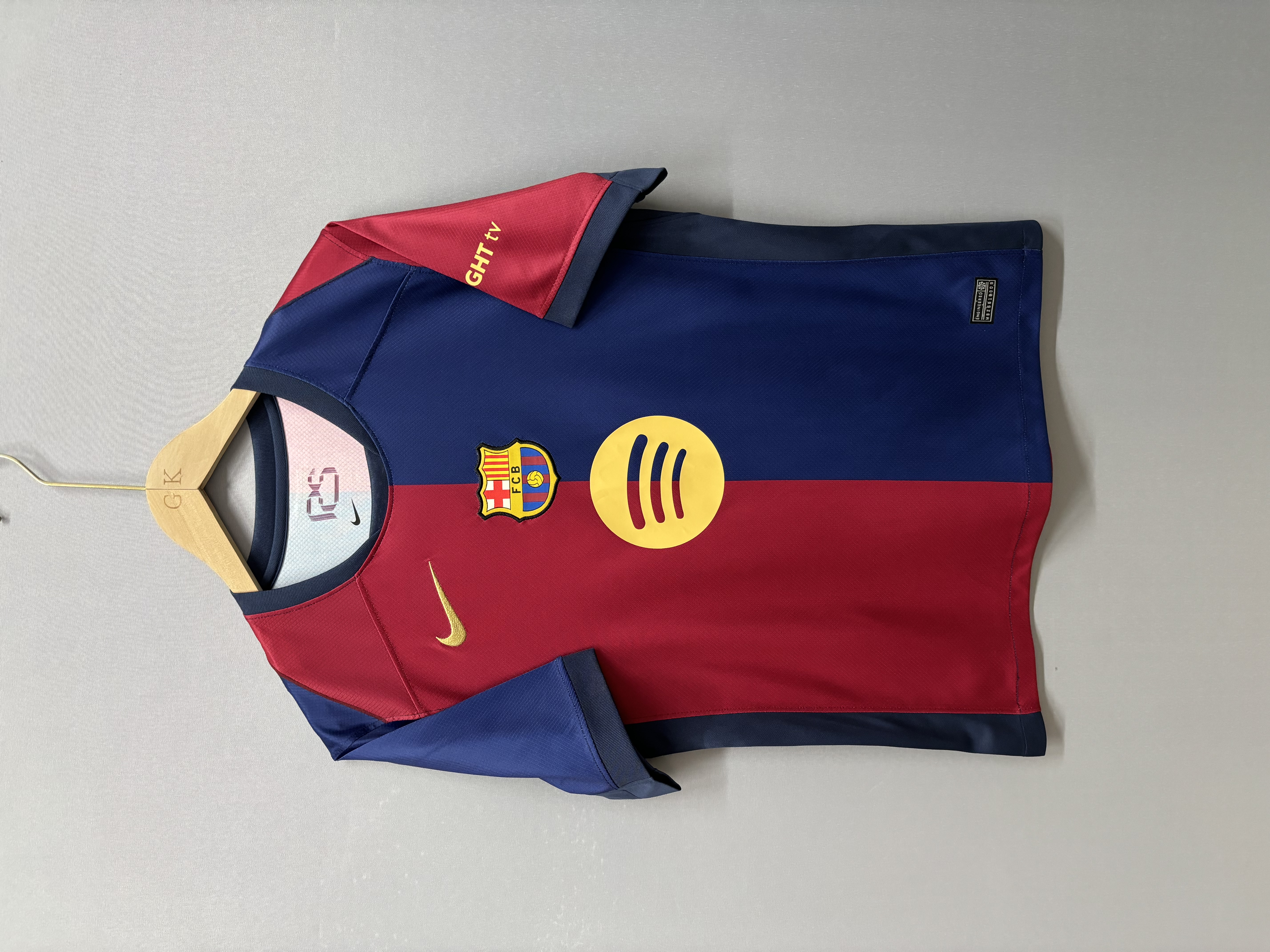 Nuevo! Jersey Barcelona 2024/2025 Titular Local Champions Lamine Yamal 19 Talla M