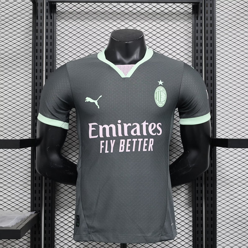Nuevo! Jersey AC Milan 2024/2025 Tercero 3ero Gris Talla L