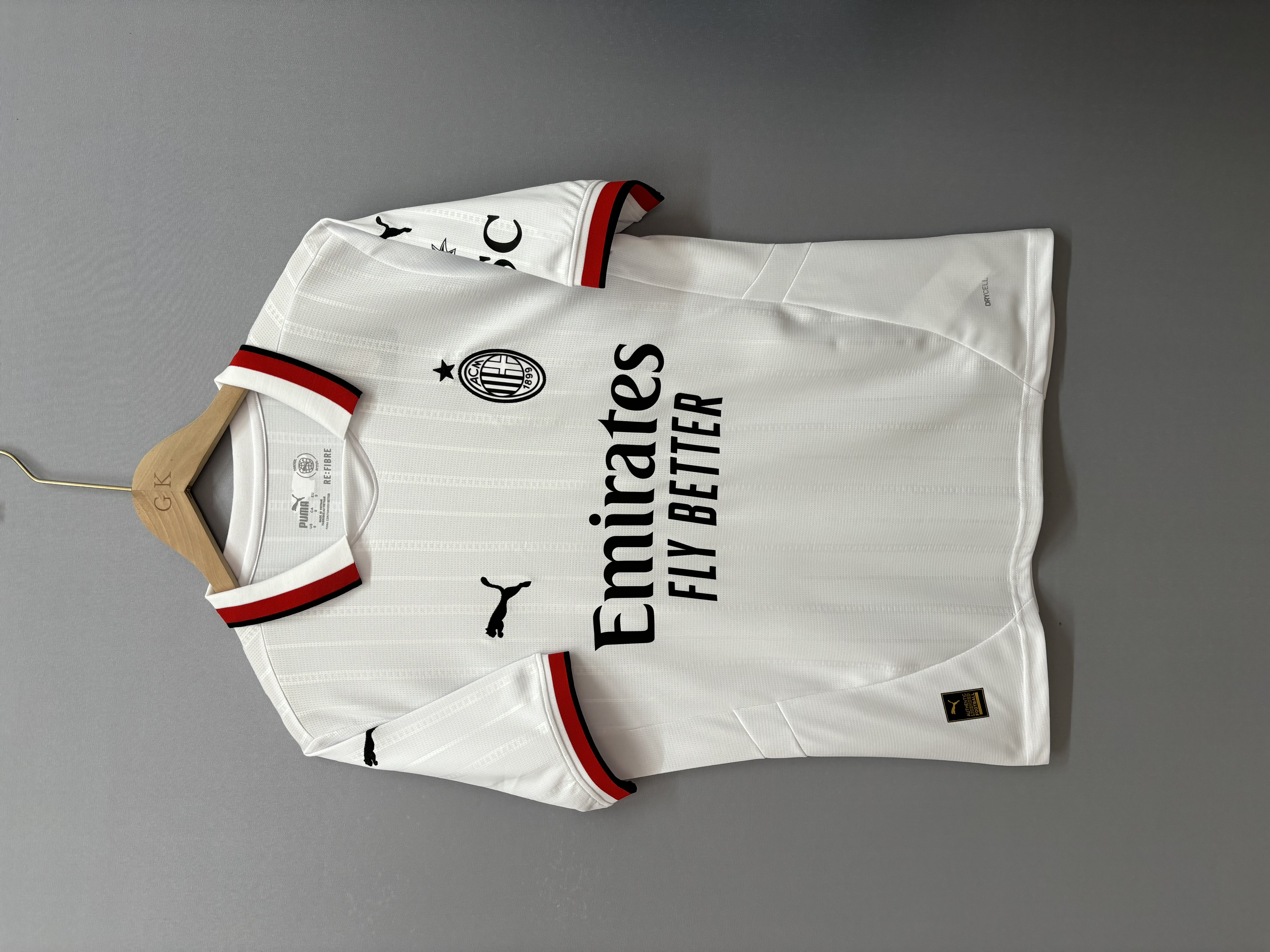 Nuevo! Jersey AC Milan 2024/2025 Visita Blanca Talla XL