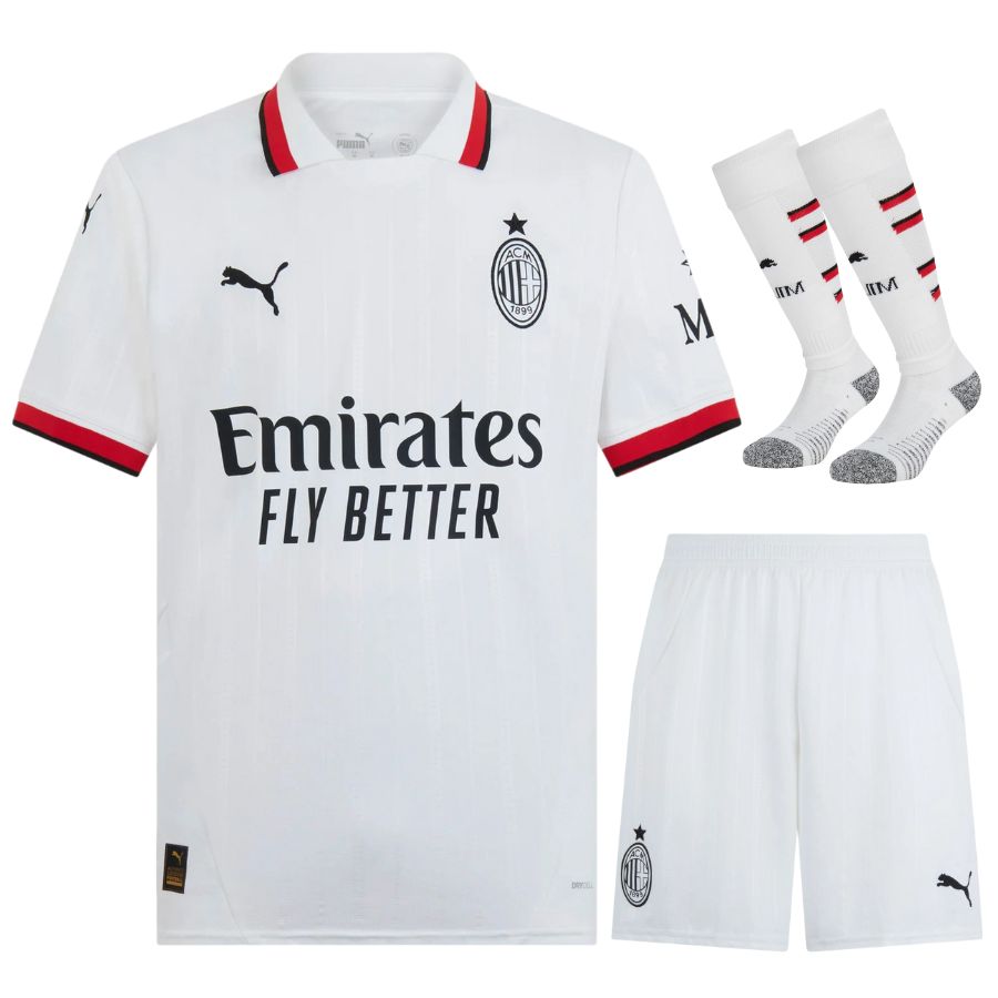Nuevo! Jersey AC Milan 2024/2025 Visita Blanca Talla XL