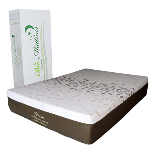 Bio Mattress Colchón Genova Memory Foam. Comfort extra suave. Telas Anti-ácaros Hipoalergénico. Colchón de espuma. (King)