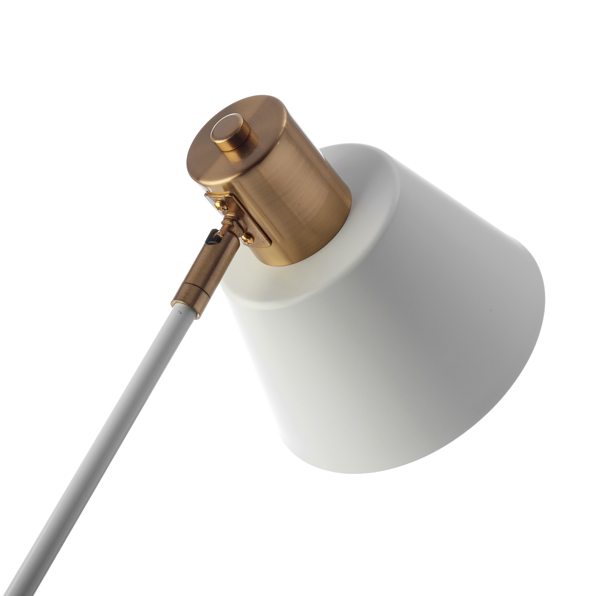 Lámpara De Mesa Led Minimalista Gamalux Decolamp Metálica