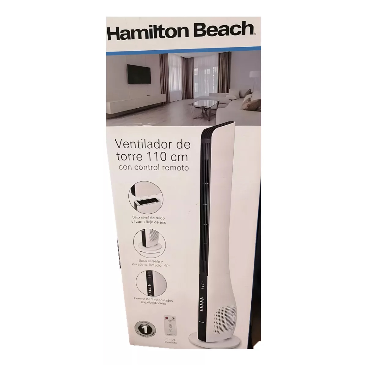 Ventilador De Torre Hamilton Beach