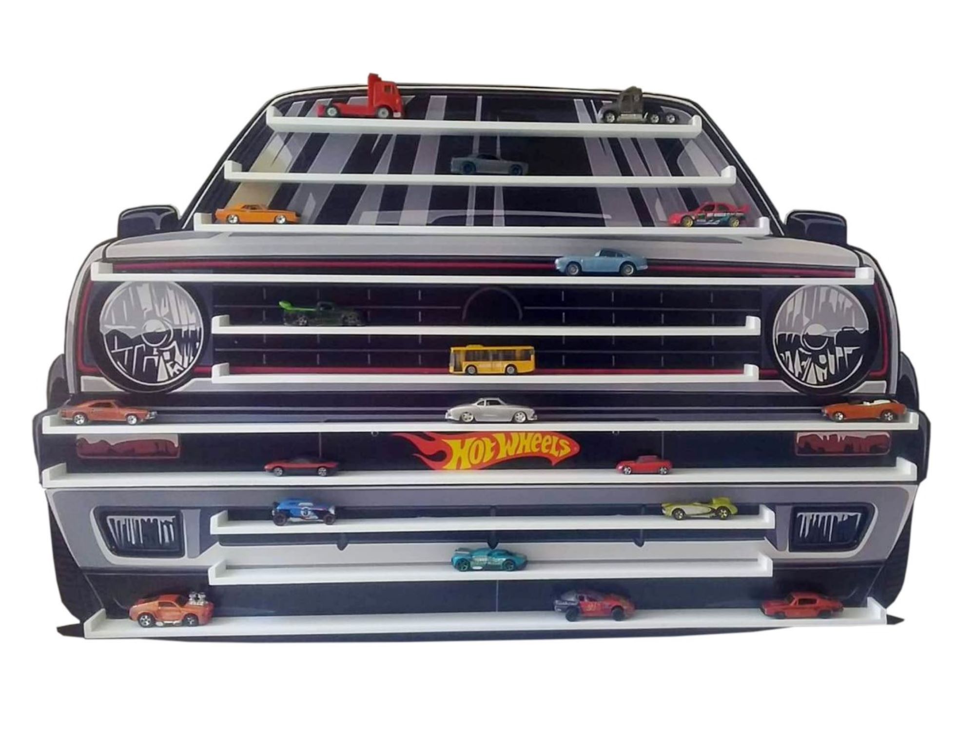 Exhibidor para autos hot wheels 