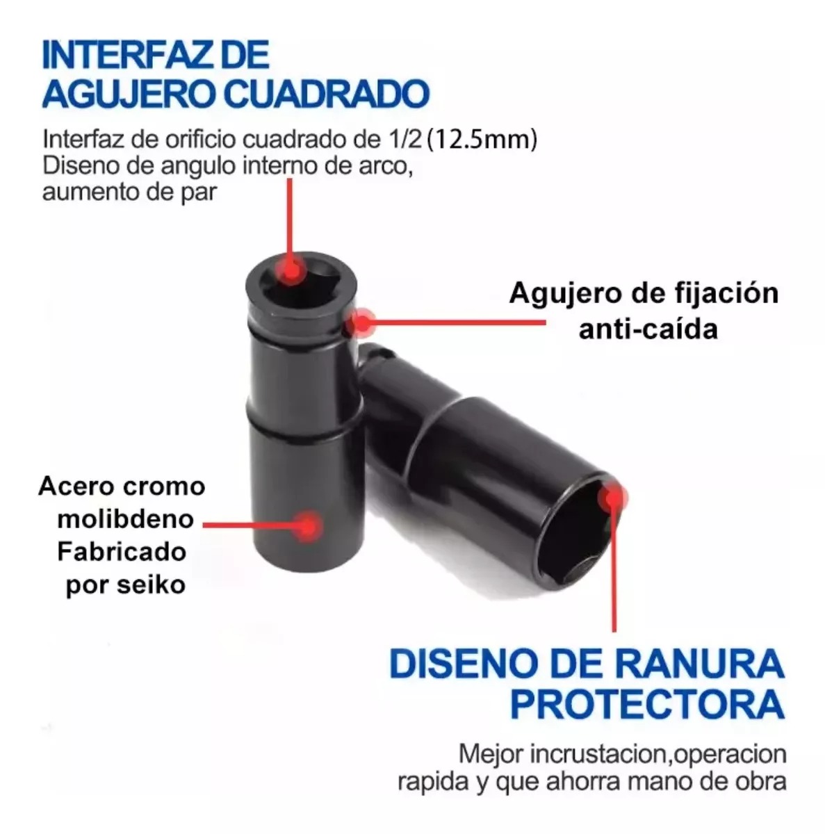 Herramientas Dados De Impacto Para Taladro Para Mecanico