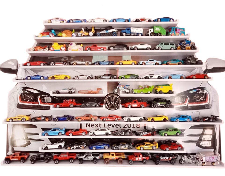 Exhibidor para autos hot wheels 