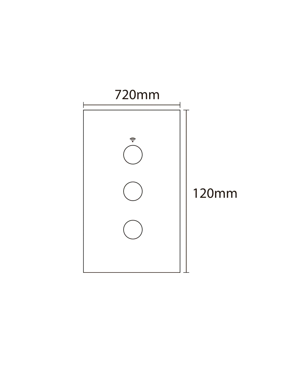 Interruptor ICON Inteligente Tres Vías WiFi Blanco Requiere Cable Neutro