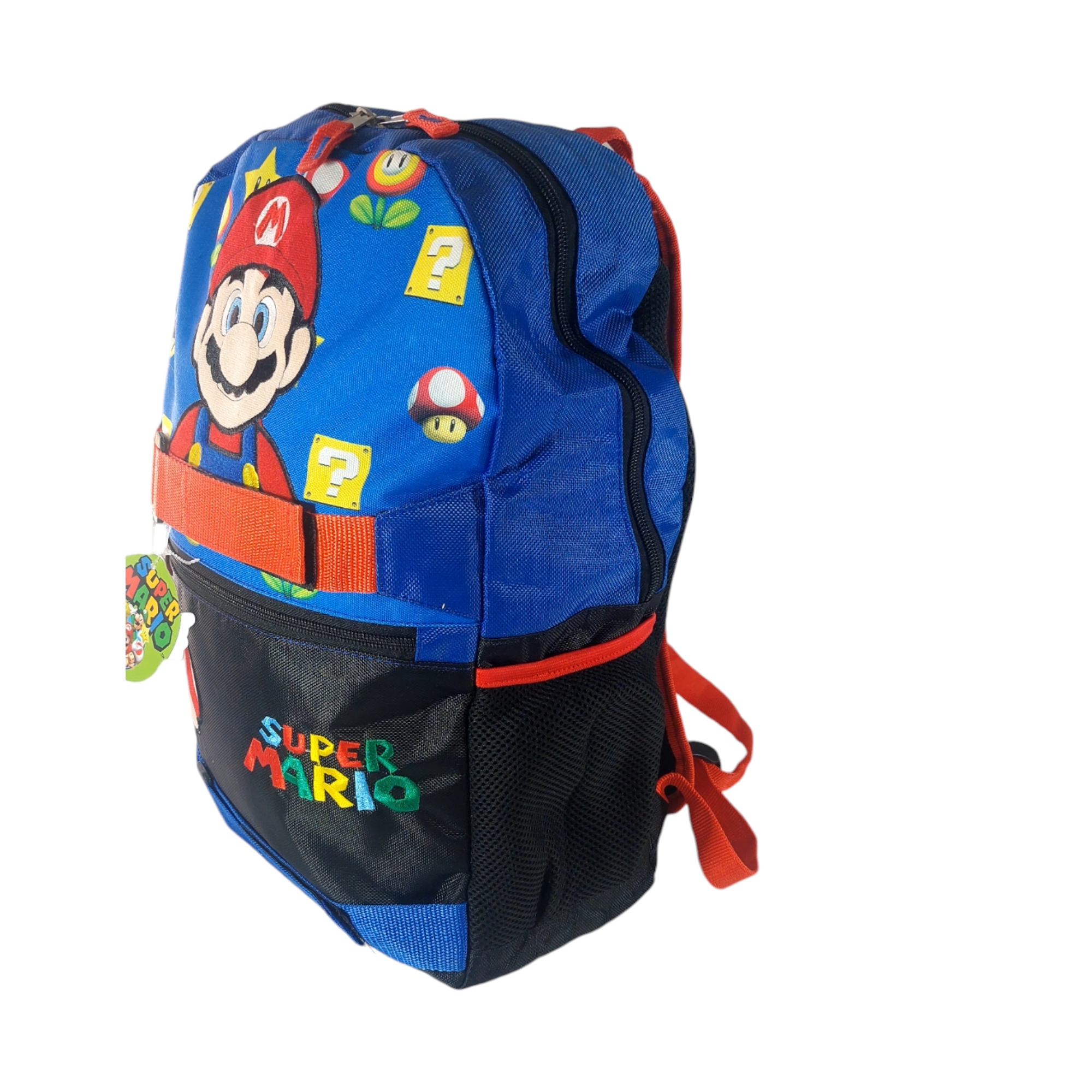 Mochila  Portalaptop la más alta calidad  Premiun de lujo Bordada Mario Bros 