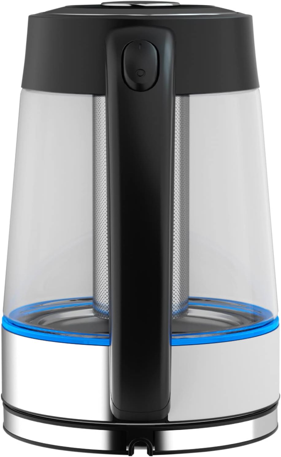 Masterchef by Hukën, Tetera Eléctrica Fuse+, Hervidor Eléctrico, Infusor Removible, Tetera de acero inoxidable Base Giratoria, 1.7 litros