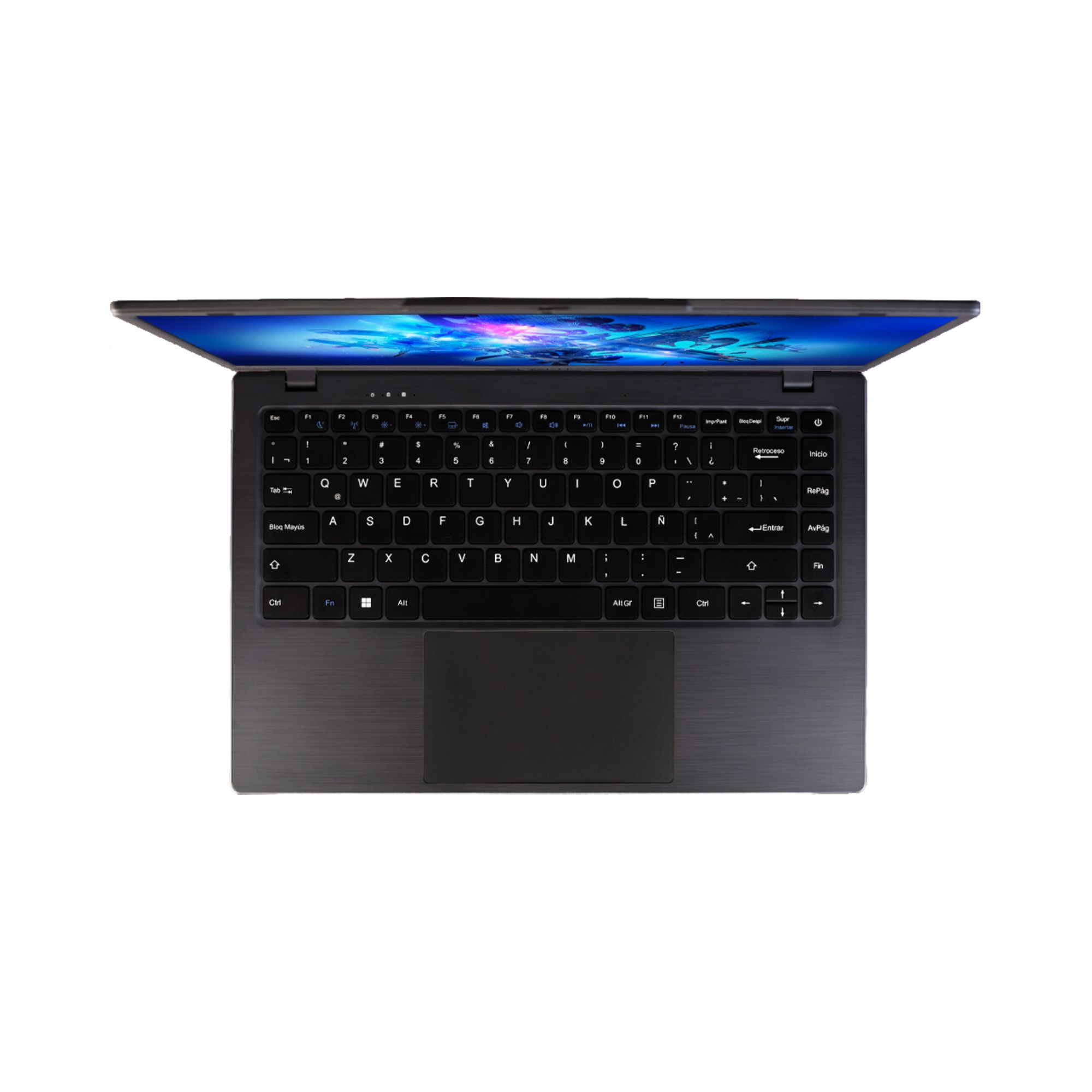 Lanix X Book GO de 14'', Intel Celeron N4020, 4 GB RAM, 128 GB eMMC, Windows 11 Home, Gris