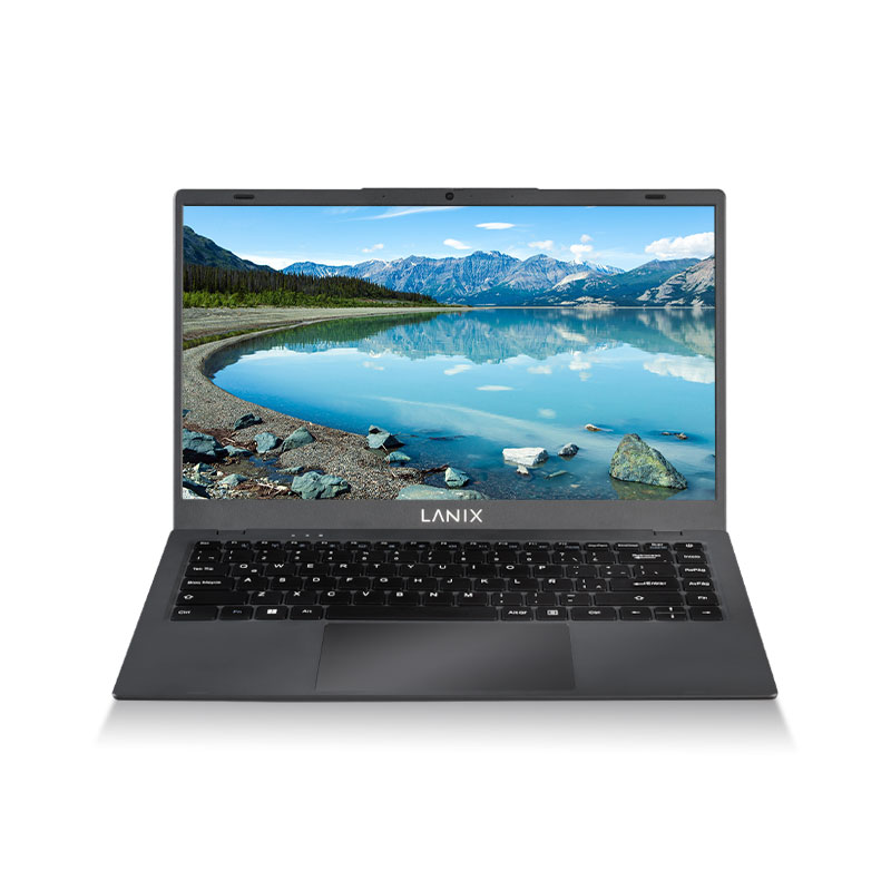Lanix X Book GO de 14'', Intel Celeron N4020, 4 GB RAM, 128 GB eMMC, Windows 11 Home, Gris