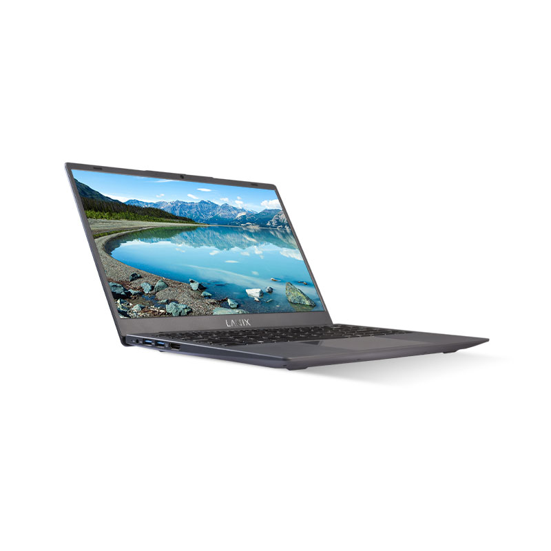 Lanix X Book GO de 14'', Intel Celeron N4020, 4 GB RAM, 128 GB eMMC, Windows 11 Home, Gris