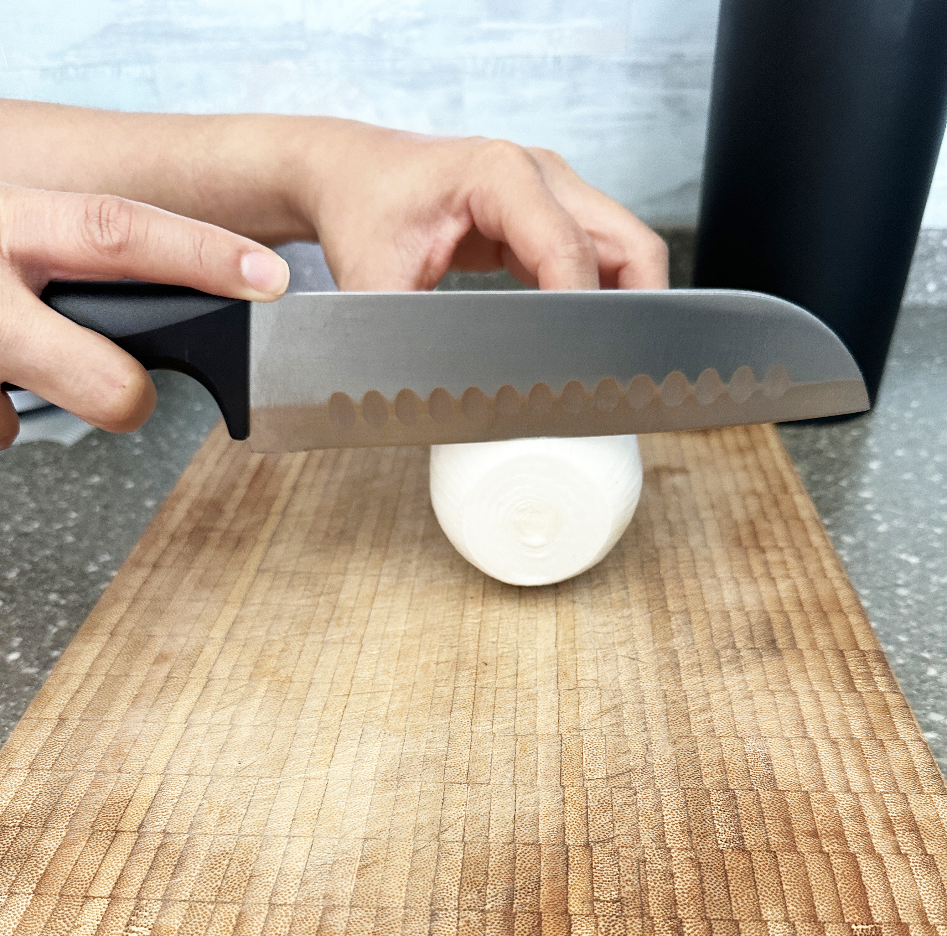 Set de 4 Cuchillos y Tijeras de Cocina con Soporte para Almacenar