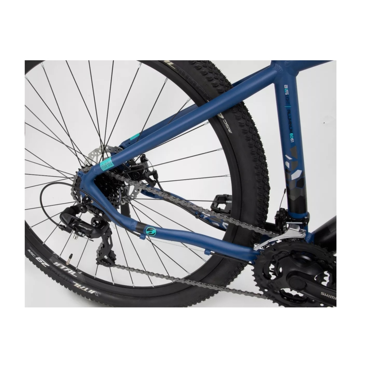Bicicleta Alubike Sierra R29 Talla=M 24 Vel Azul ENDY14